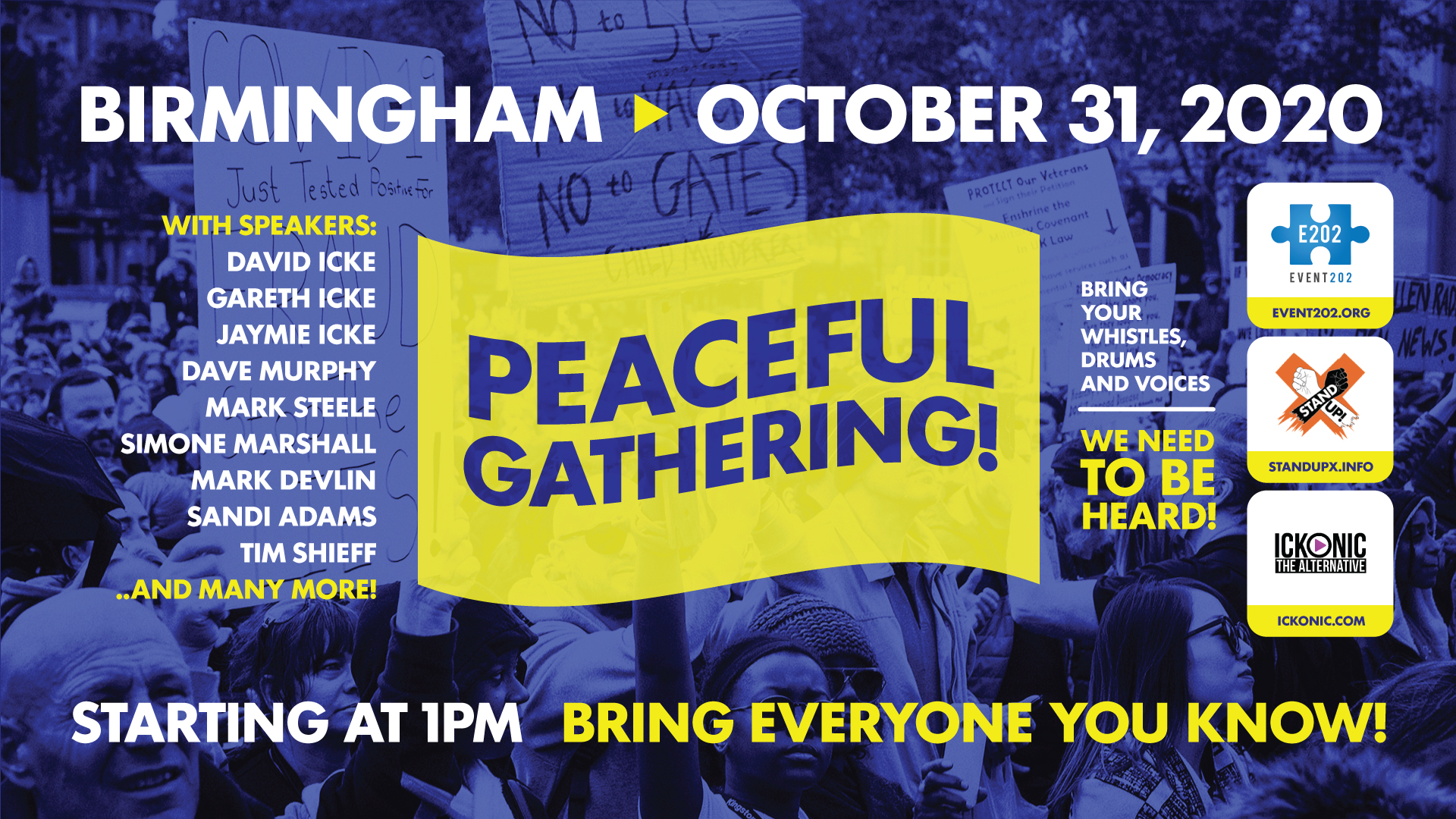 Birmingham Peaceful Gathering